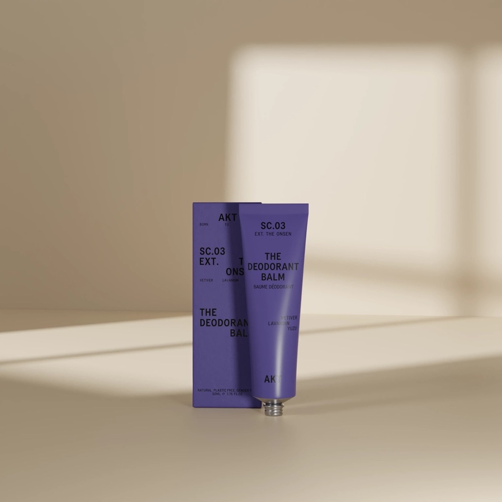 NIB akt london deodorant balm
